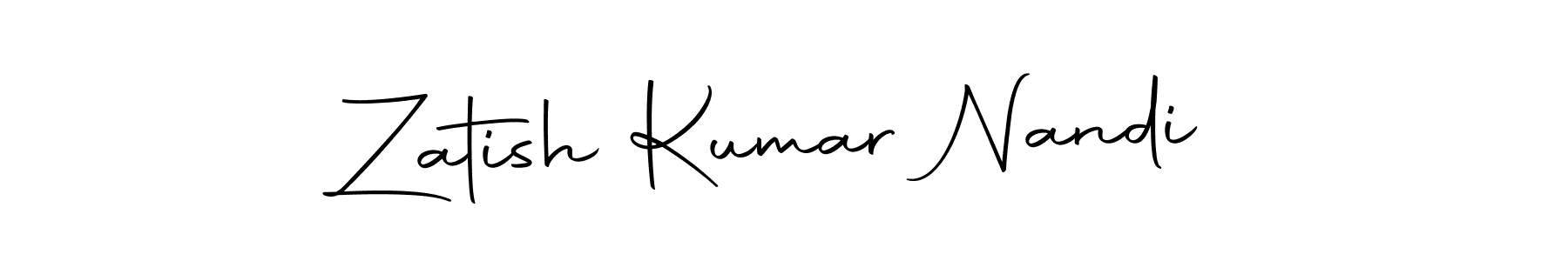 Make a short Zatish Kumar Nandi signature style. Manage your documents anywhere anytime using Autography-DOLnW. Create and add eSignatures, submit forms, share and send files easily. Zatish Kumar Nandi signature style 10 images and pictures png