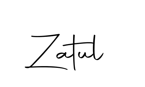 Make a beautiful signature design for name Zatul. With this signature (Autography-DOLnW) style, you can create a handwritten signature for free. Zatul signature style 10 images and pictures png