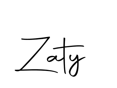 Here are the top 10 professional signature styles for the name Zaty. These are the best autograph styles you can use for your name. Zaty signature style 10 images and pictures png