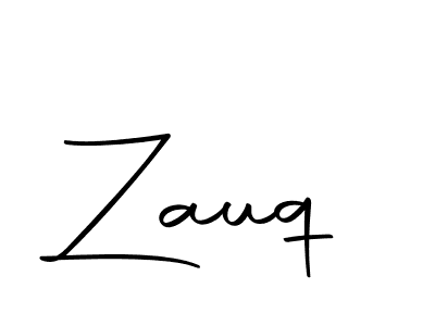 Zauq stylish signature style. Best Handwritten Sign (Autography-DOLnW) for my name. Handwritten Signature Collection Ideas for my name Zauq. Zauq signature style 10 images and pictures png