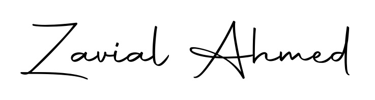The best way (Autography-DOLnW) to make a short signature is to pick only two or three words in your name. For converting this name Zavial Ahmed. Zavial Ahmed signature style 10 images and pictures png