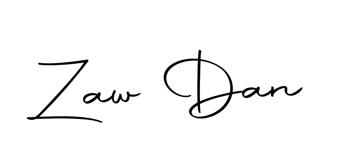 Similarly Autography-DOLnW is the best handwritten signature design. Signature creator online .You can use it as an online autograph creator for name Zaw Dan. Zaw Dan signature style 10 images and pictures png