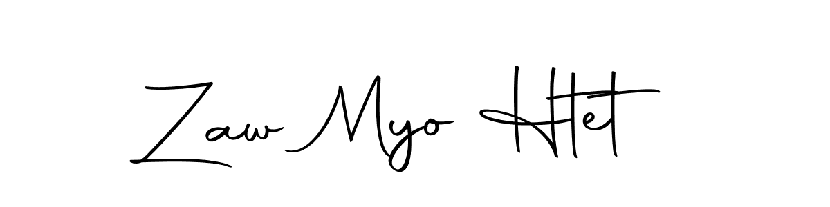 Create a beautiful signature design for name Zaw Myo Htet. With this signature (Autography-DOLnW) fonts, you can make a handwritten signature for free. Zaw Myo Htet signature style 10 images and pictures png