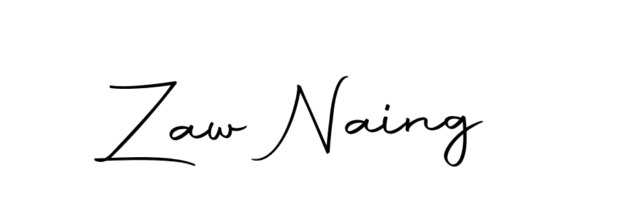 if you are searching for the best signature style for your name Zaw Naing. so please give up your signature search. here we have designed multiple signature styles  using Autography-DOLnW. Zaw Naing signature style 10 images and pictures png