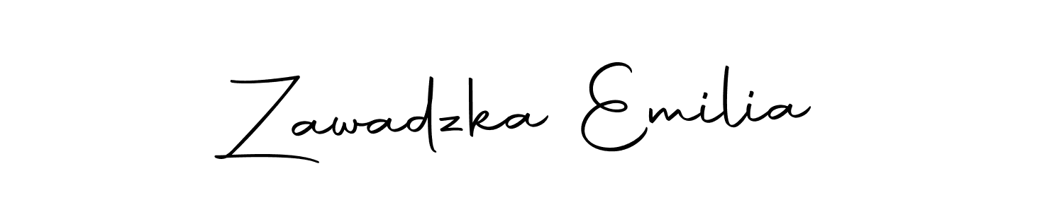 How to make Zawadzka Emilia signature? Autography-DOLnW is a professional autograph style. Create handwritten signature for Zawadzka Emilia name. Zawadzka Emilia signature style 10 images and pictures png