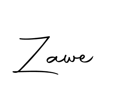 How to make Zawe name signature. Use Autography-DOLnW style for creating short signs online. This is the latest handwritten sign. Zawe signature style 10 images and pictures png