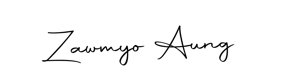 if you are searching for the best signature style for your name Zawmyo Aung. so please give up your signature search. here we have designed multiple signature styles  using Autography-DOLnW. Zawmyo Aung signature style 10 images and pictures png