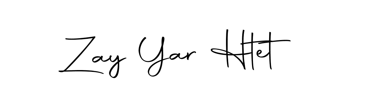 The best way (Autography-DOLnW) to make a short signature is to pick only two or three words in your name. The name Zay Yar Htet include a total of six letters. For converting this name. Zay Yar Htet signature style 10 images and pictures png