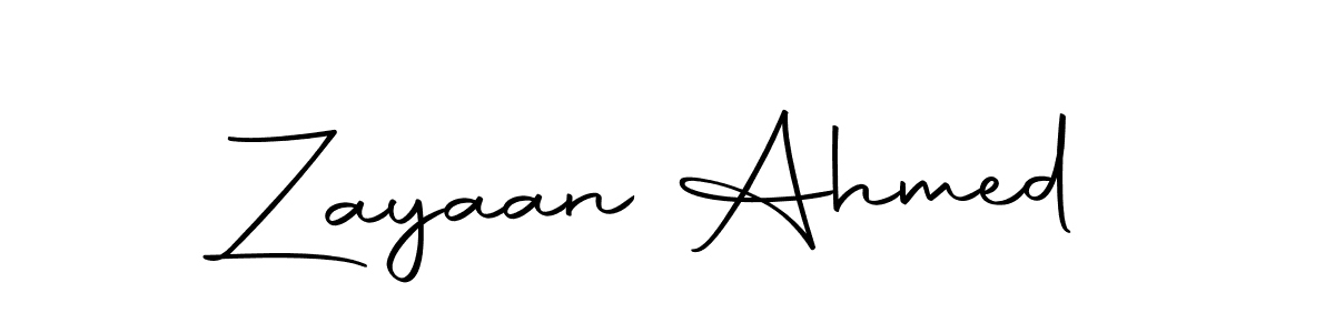 Make a short Zayaan Ahmed signature style. Manage your documents anywhere anytime using Autography-DOLnW. Create and add eSignatures, submit forms, share and send files easily. Zayaan Ahmed signature style 10 images and pictures png