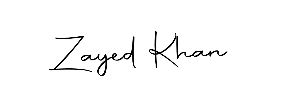 Make a beautiful signature design for name Zayed Khan. Use this online signature maker to create a handwritten signature for free. Zayed Khan signature style 10 images and pictures png