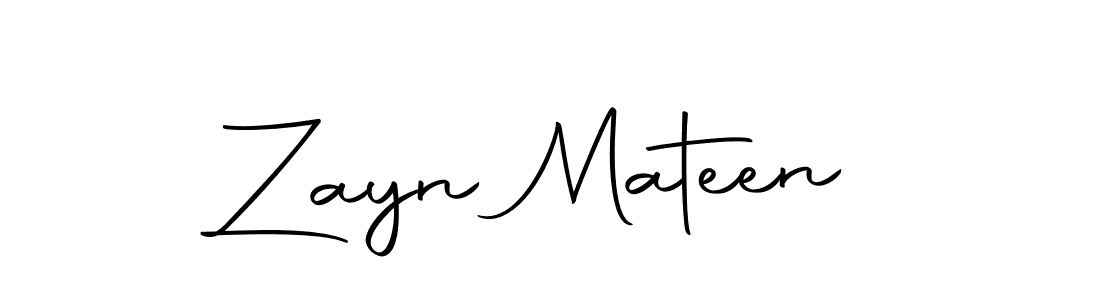 Zayn Mateen stylish signature style. Best Handwritten Sign (Autography-DOLnW) for my name. Handwritten Signature Collection Ideas for my name Zayn Mateen. Zayn Mateen signature style 10 images and pictures png