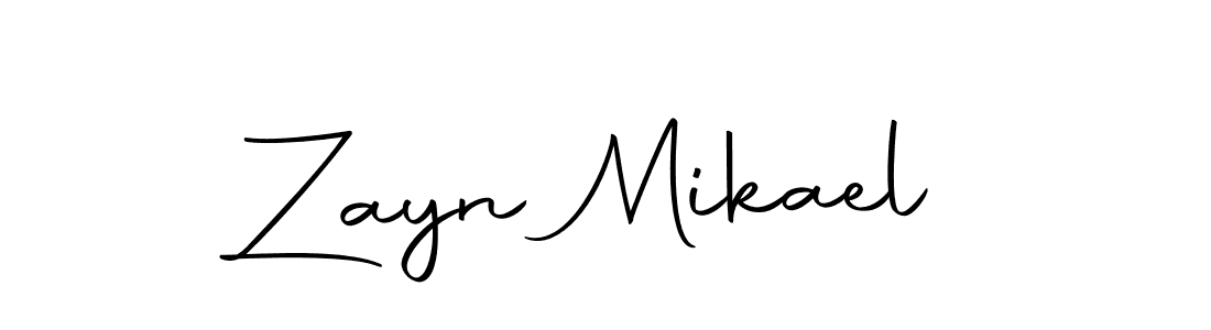 Make a beautiful signature design for name Zayn Mikael. With this signature (Autography-DOLnW) style, you can create a handwritten signature for free. Zayn Mikael signature style 10 images and pictures png