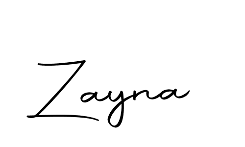 How to make Zayna signature? Autography-DOLnW is a professional autograph style. Create handwritten signature for Zayna name. Zayna signature style 10 images and pictures png