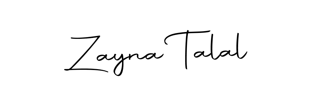 How to make Zayna Talal signature? Autography-DOLnW is a professional autograph style. Create handwritten signature for Zayna Talal name. Zayna Talal signature style 10 images and pictures png