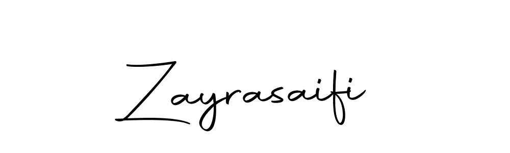 It looks lik you need a new signature style for name Zayrasaifi. Design unique handwritten (Autography-DOLnW) signature with our free signature maker in just a few clicks. Zayrasaifi signature style 10 images and pictures png