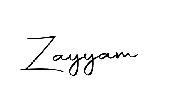 Use a signature maker to create a handwritten signature online. With this signature software, you can design (Autography-DOLnW) your own signature for name Zayyam. Zayyam signature style 10 images and pictures png