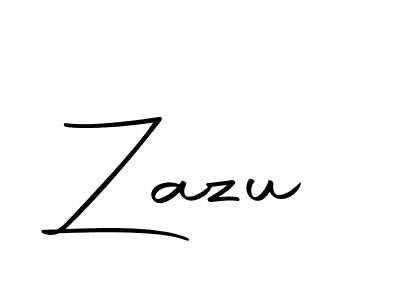 Zazu stylish signature style. Best Handwritten Sign (Autography-DOLnW) for my name. Handwritten Signature Collection Ideas for my name Zazu. Zazu signature style 10 images and pictures png