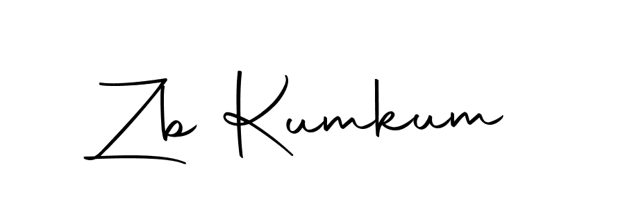 Autography-DOLnW is a professional signature style that is perfect for those who want to add a touch of class to their signature. It is also a great choice for those who want to make their signature more unique. Get Zb Kumkum name to fancy signature for free. Zb Kumkum signature style 10 images and pictures png
