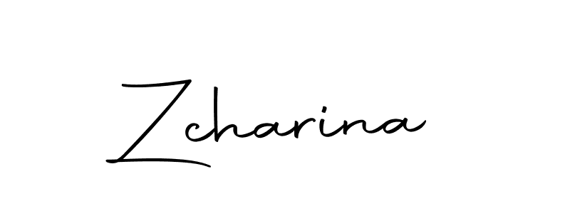 Here are the top 10 professional signature styles for the name Zcharina. These are the best autograph styles you can use for your name. Zcharina signature style 10 images and pictures png