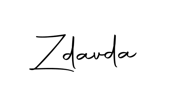 Use a signature maker to create a handwritten signature online. With this signature software, you can design (Autography-DOLnW) your own signature for name Zdavda. Zdavda signature style 10 images and pictures png