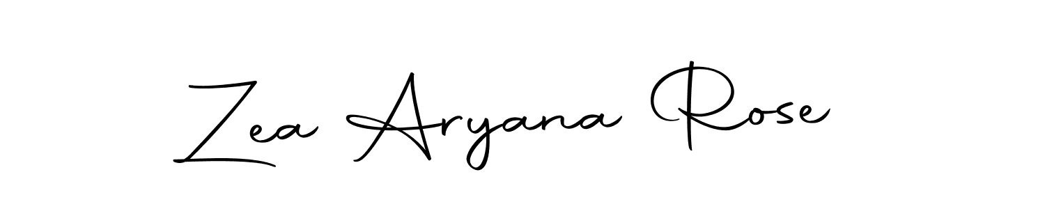 Also we have Zea Aryana Rose name is the best signature style. Create professional handwritten signature collection using Autography-DOLnW autograph style. Zea Aryana Rose signature style 10 images and pictures png