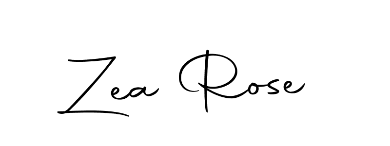 Zea Rose stylish signature style. Best Handwritten Sign (Autography-DOLnW) for my name. Handwritten Signature Collection Ideas for my name Zea Rose. Zea Rose signature style 10 images and pictures png