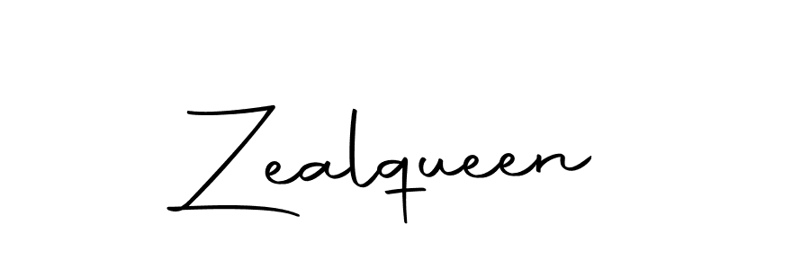 Make a beautiful signature design for name Zealqueen. Use this online signature maker to create a handwritten signature for free. Zealqueen signature style 10 images and pictures png