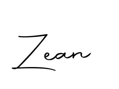 How to make Zean signature? Autography-DOLnW is a professional autograph style. Create handwritten signature for Zean name. Zean signature style 10 images and pictures png