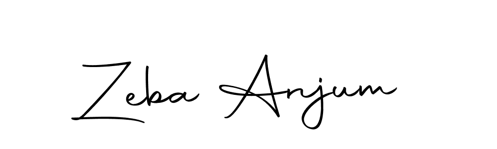 Here are the top 10 professional signature styles for the name Zeba Anjum. These are the best autograph styles you can use for your name. Zeba Anjum signature style 10 images and pictures png