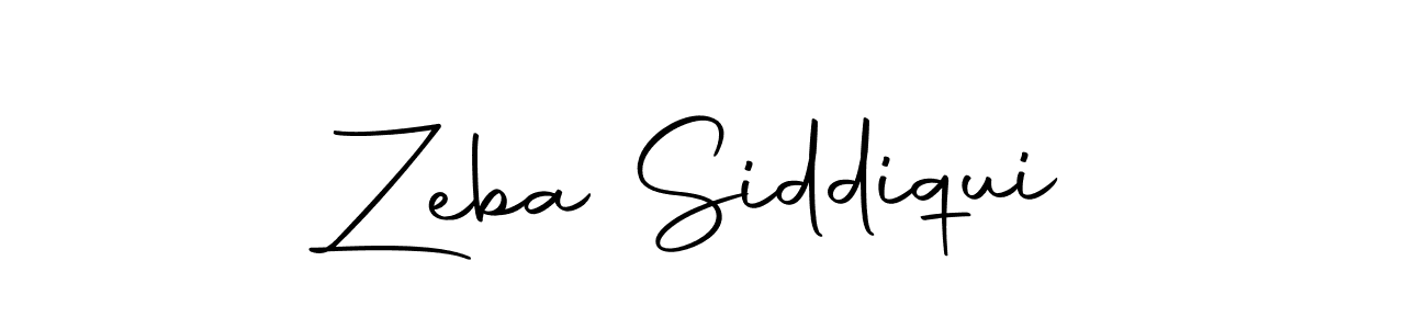 How to make Zeba Siddiqui signature? Autography-DOLnW is a professional autograph style. Create handwritten signature for Zeba Siddiqui name. Zeba Siddiqui signature style 10 images and pictures png
