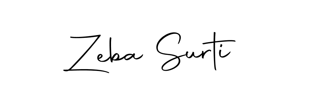 You can use this online signature creator to create a handwritten signature for the name Zeba Surti. This is the best online autograph maker. Zeba Surti signature style 10 images and pictures png
