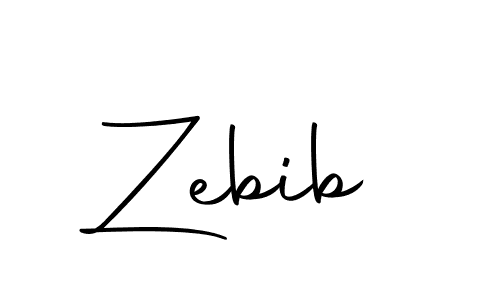 if you are searching for the best signature style for your name Zebib. so please give up your signature search. here we have designed multiple signature styles  using Autography-DOLnW. Zebib signature style 10 images and pictures png