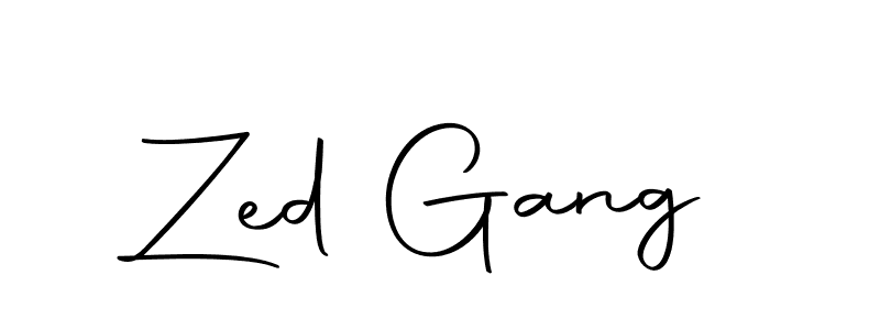 You can use this online signature creator to create a handwritten signature for the name Zed Gang. This is the best online autograph maker. Zed Gang signature style 10 images and pictures png