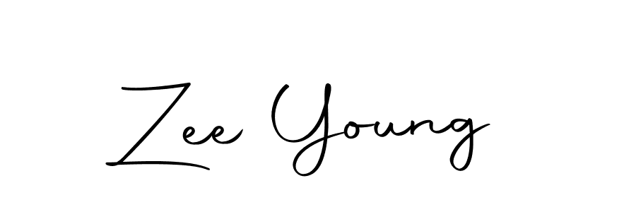 You should practise on your own different ways (Autography-DOLnW) to write your name (Zee Young) in signature. don't let someone else do it for you. Zee Young signature style 10 images and pictures png