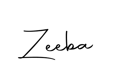 Also we have Zeeba name is the best signature style. Create professional handwritten signature collection using Autography-DOLnW autograph style. Zeeba signature style 10 images and pictures png