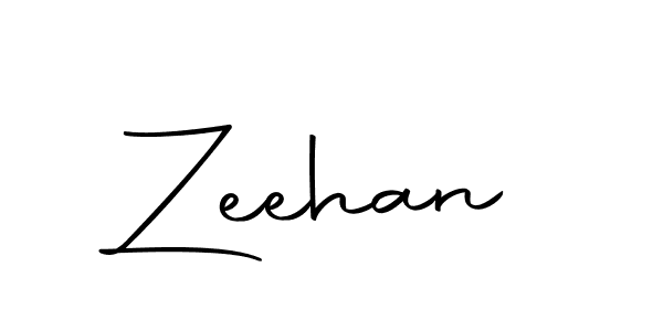 Create a beautiful signature design for name Zeehan. With this signature (Autography-DOLnW) fonts, you can make a handwritten signature for free. Zeehan signature style 10 images and pictures png
