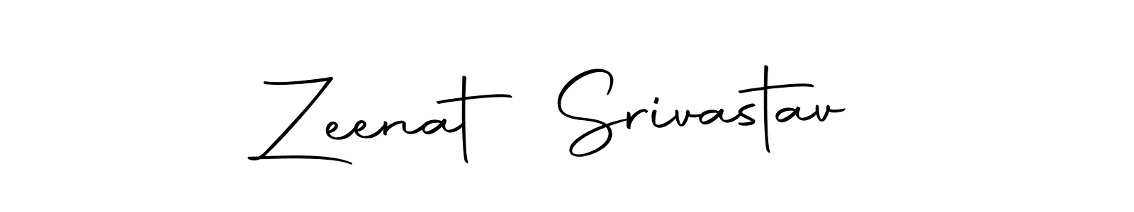 You should practise on your own different ways (Autography-DOLnW) to write your name (Zeenat Srivastav) in signature. don't let someone else do it for you. Zeenat Srivastav signature style 10 images and pictures png