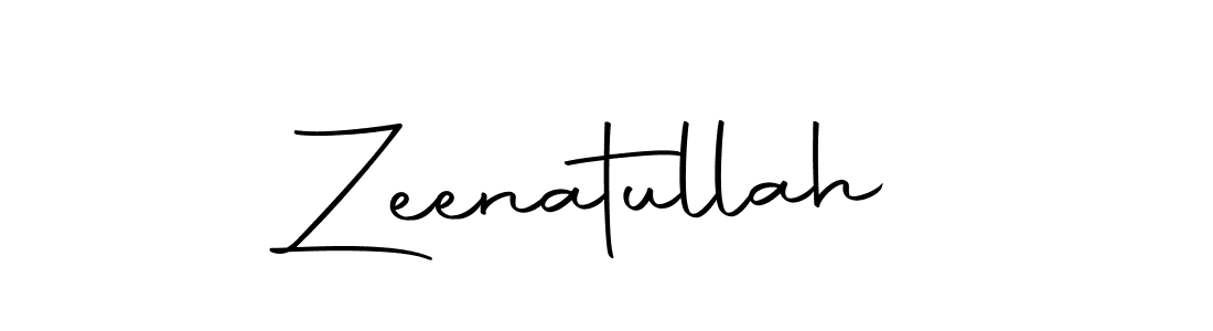 How to make Zeenatullah signature? Autography-DOLnW is a professional autograph style. Create handwritten signature for Zeenatullah name. Zeenatullah signature style 10 images and pictures png
