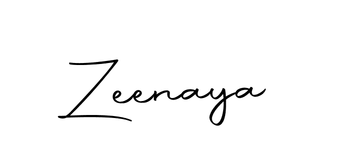 Zeenaya stylish signature style. Best Handwritten Sign (Autography-DOLnW) for my name. Handwritten Signature Collection Ideas for my name Zeenaya. Zeenaya signature style 10 images and pictures png