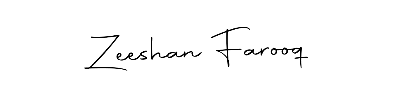 How to make Zeeshan Farooq signature? Autography-DOLnW is a professional autograph style. Create handwritten signature for Zeeshan Farooq name. Zeeshan Farooq signature style 10 images and pictures png