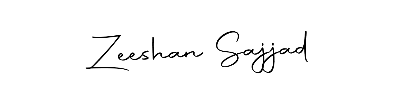 Make a beautiful signature design for name Zeeshan Sajjad. With this signature (Autography-DOLnW) style, you can create a handwritten signature for free. Zeeshan Sajjad signature style 10 images and pictures png