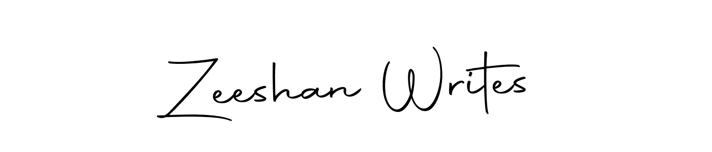 You should practise on your own different ways (Autography-DOLnW) to write your name (Zeeshan Writes) in signature. don't let someone else do it for you. Zeeshan Writes signature style 10 images and pictures png