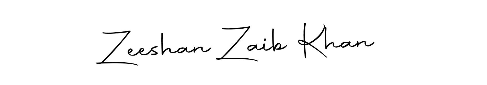 Zeeshan Zaib Khan stylish signature style. Best Handwritten Sign (Autography-DOLnW) for my name. Handwritten Signature Collection Ideas for my name Zeeshan Zaib Khan. Zeeshan Zaib Khan signature style 10 images and pictures png