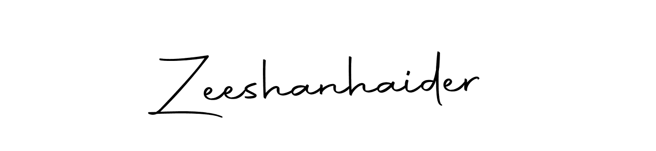 Make a beautiful signature design for name Zeeshanhaider. With this signature (Autography-DOLnW) style, you can create a handwritten signature for free. Zeeshanhaider signature style 10 images and pictures png