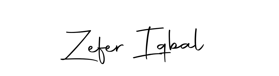 Use a signature maker to create a handwritten signature online. With this signature software, you can design (Autography-DOLnW) your own signature for name Zefer Iqbal. Zefer Iqbal signature style 10 images and pictures png