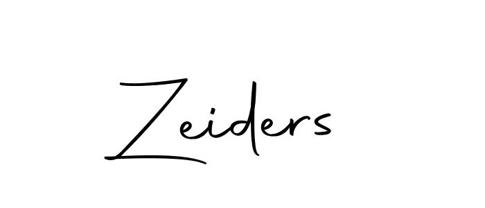 Create a beautiful signature design for name Zeiders. With this signature (Autography-DOLnW) fonts, you can make a handwritten signature for free. Zeiders signature style 10 images and pictures png