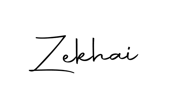 Create a beautiful signature design for name Zekhai. With this signature (Autography-DOLnW) fonts, you can make a handwritten signature for free. Zekhai signature style 10 images and pictures png