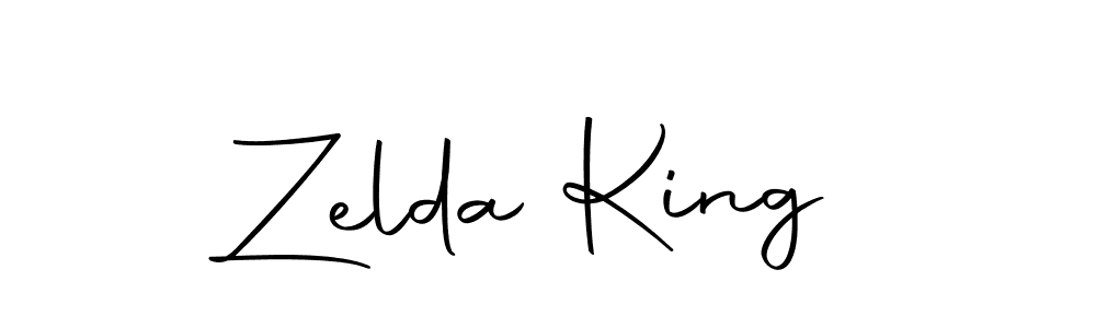 The best way (Autography-DOLnW) to make a short signature is to pick only two or three words in your name. The name Zelda King include a total of six letters. For converting this name. Zelda King signature style 10 images and pictures png