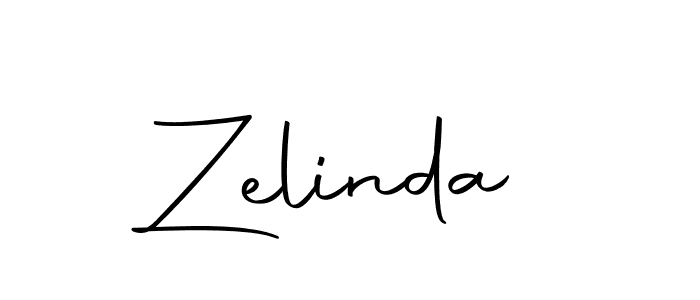 Design your own signature with our free online signature maker. With this signature software, you can create a handwritten (Autography-DOLnW) signature for name Zelinda. Zelinda signature style 10 images and pictures png