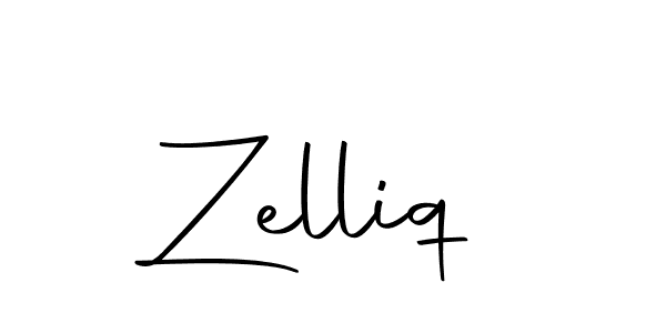 Make a beautiful signature design for name Zelliq. Use this online signature maker to create a handwritten signature for free. Zelliq signature style 10 images and pictures png